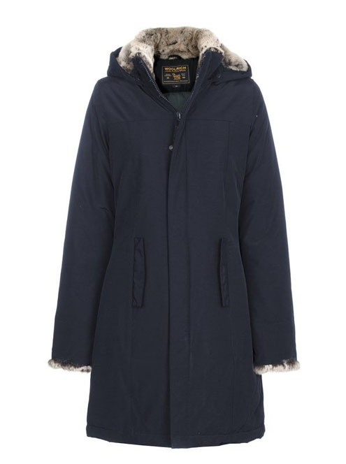 Woolrich Luxury Boulder Coat WS Blue